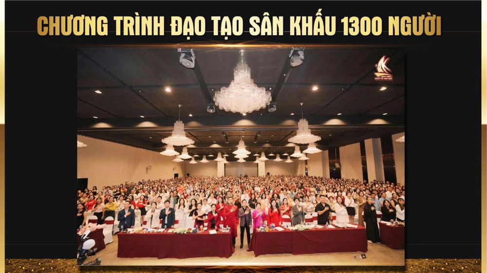Chương trình đào tạo sân khấu 1300 người của Kim Tâm Cát